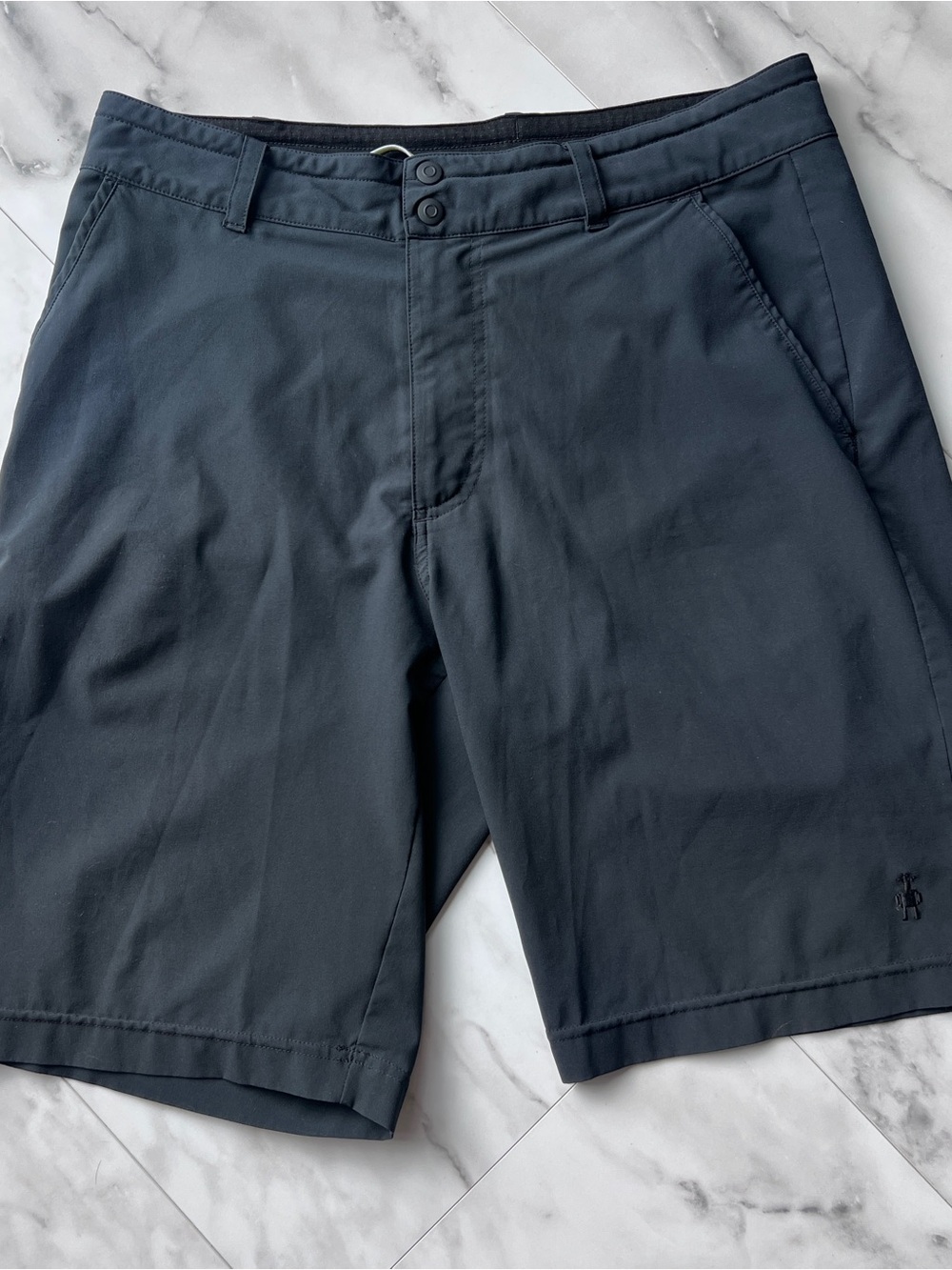 Smartwool Men's Flat-Front Shorts with drawstring